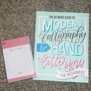 The Ultimate Guide to Modern Calligraphy and Hand Lettering for Beginners book